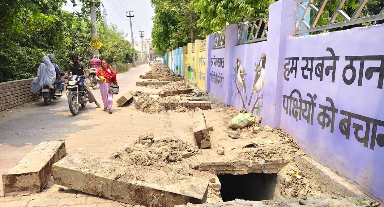 Cleaning of drains begins before monsoon, 12 lakh will be spent