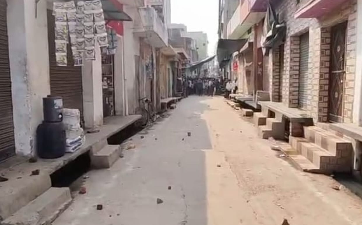 Following the commotion, shop shutters were quickly pulled down, and traders remained in a state of panic.