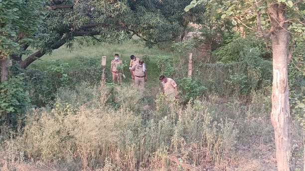 Body of a young man found in the bushes near Raja's orchard in Gabhana.