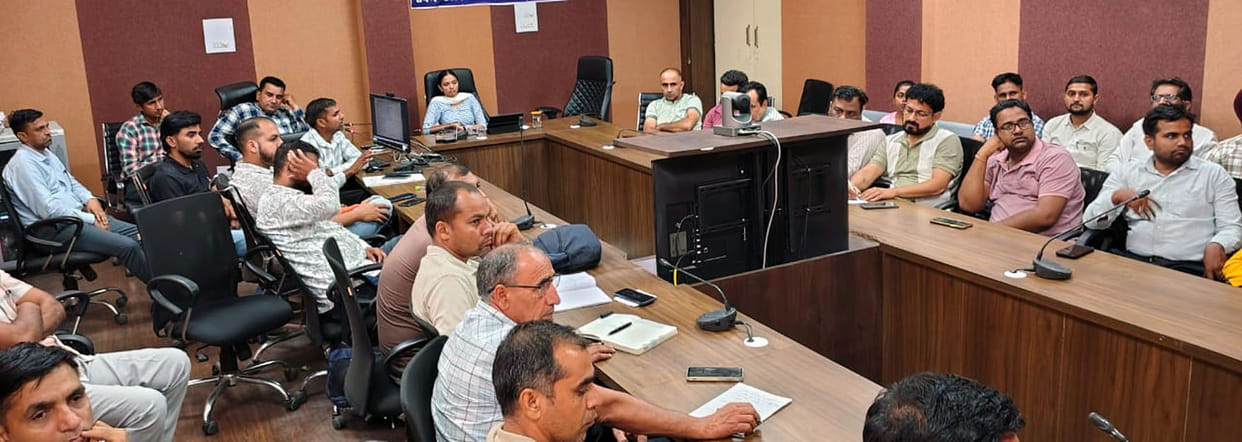 Training provided to concerned officials and staff for a special intensive review.