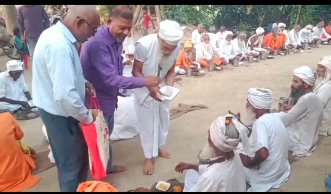 Gathering of Kabirpanthi saints and Kirtan-Bhandara organized