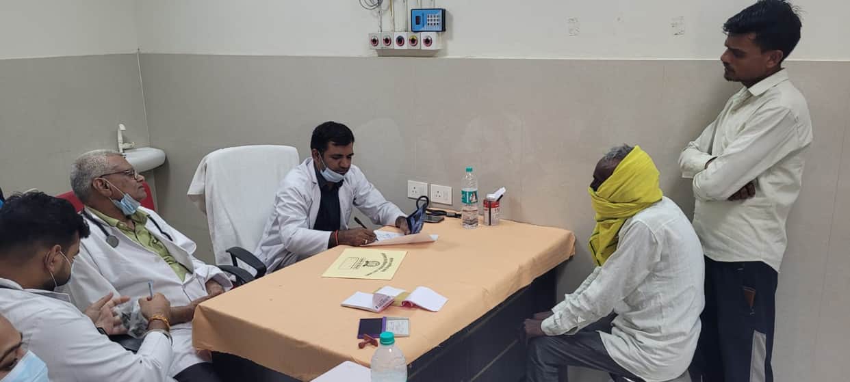 Elderly struggling with breathing issues in the heat; 150 patients treated.