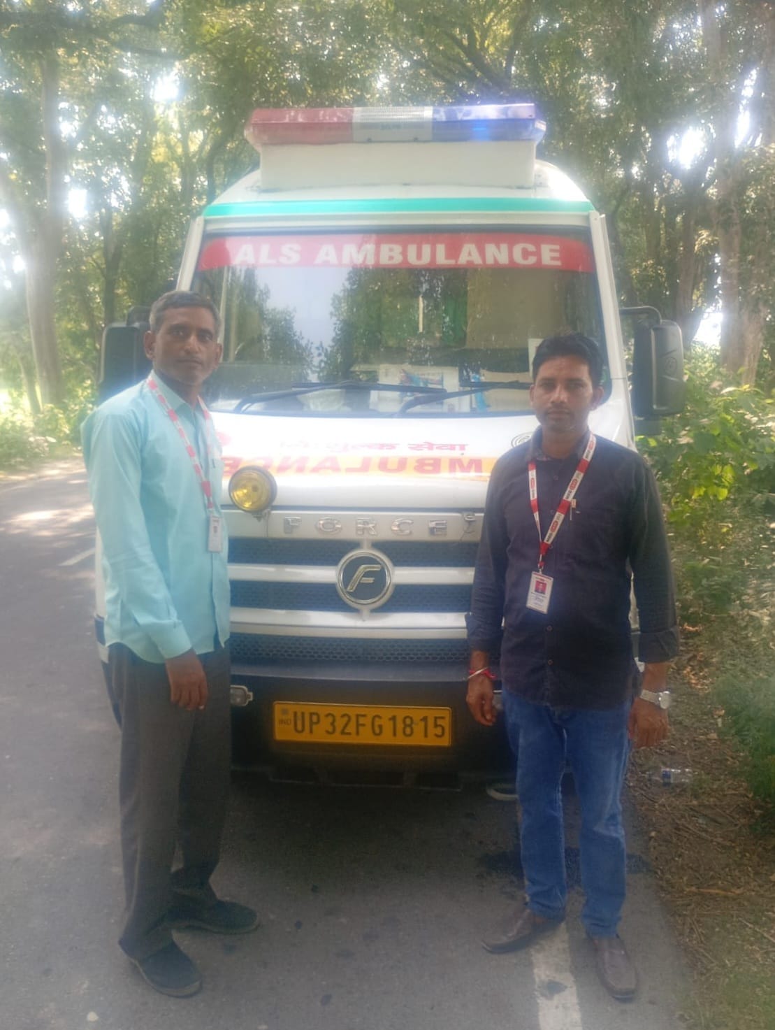 Nighasan CHC gets ALS ambulance