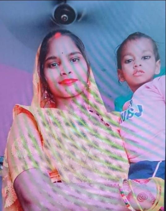 Married woman found hanging with her two-year-old child