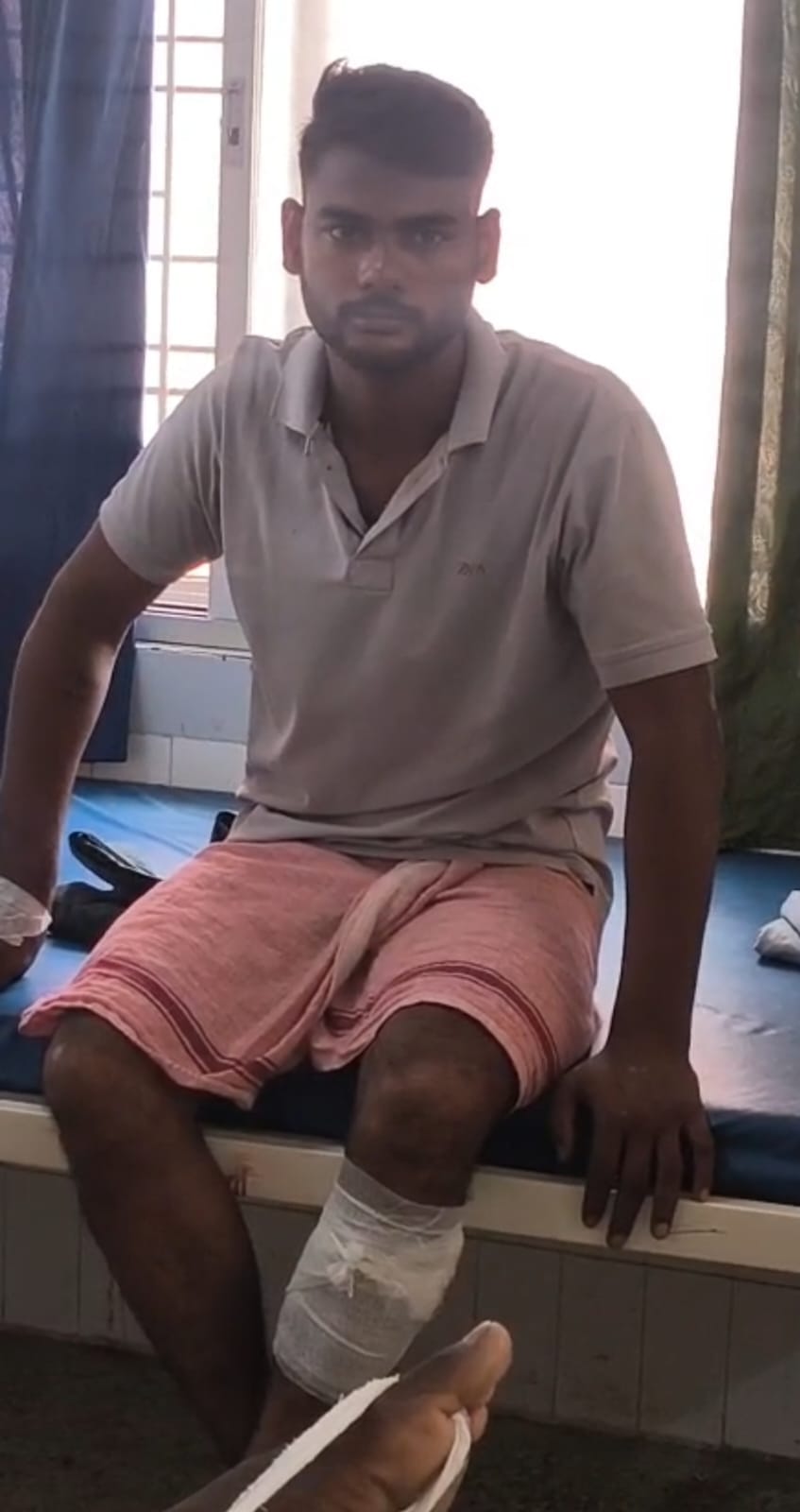 Kingpin shot in the leg during police encounter; 4 members of an interstate illegal arms gang arrested.