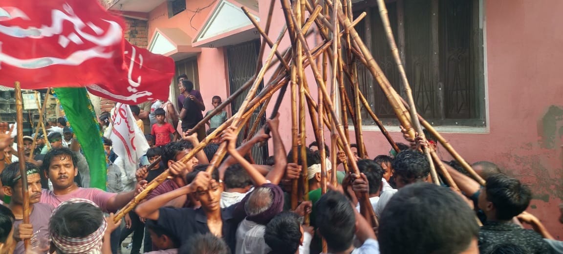Processions taken out from 472 locations on Muharram.