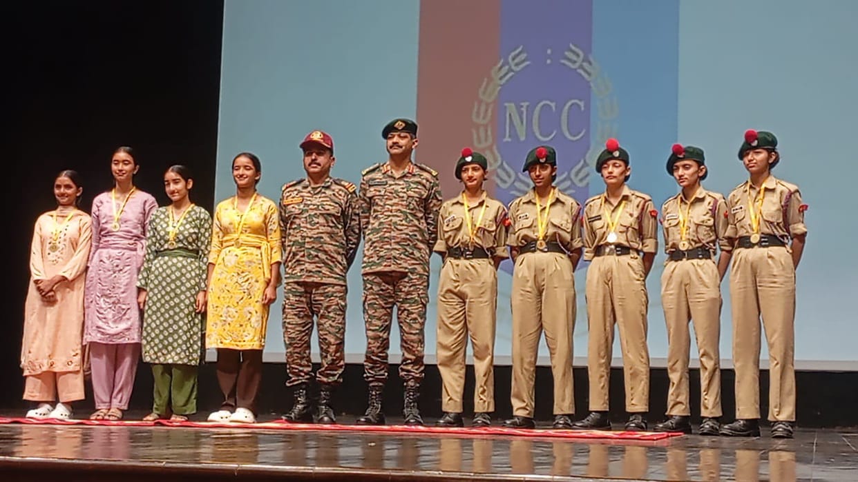 Cadets won several medals in drill, firing, sports, and talent hunt events.