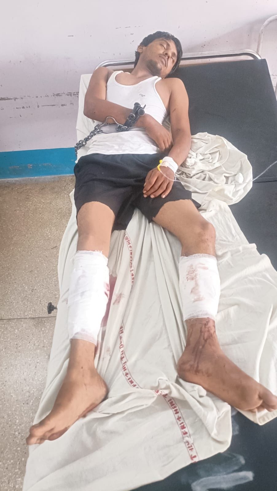Encounter between police and cattle thieves in Bishanpura, three accused arrested