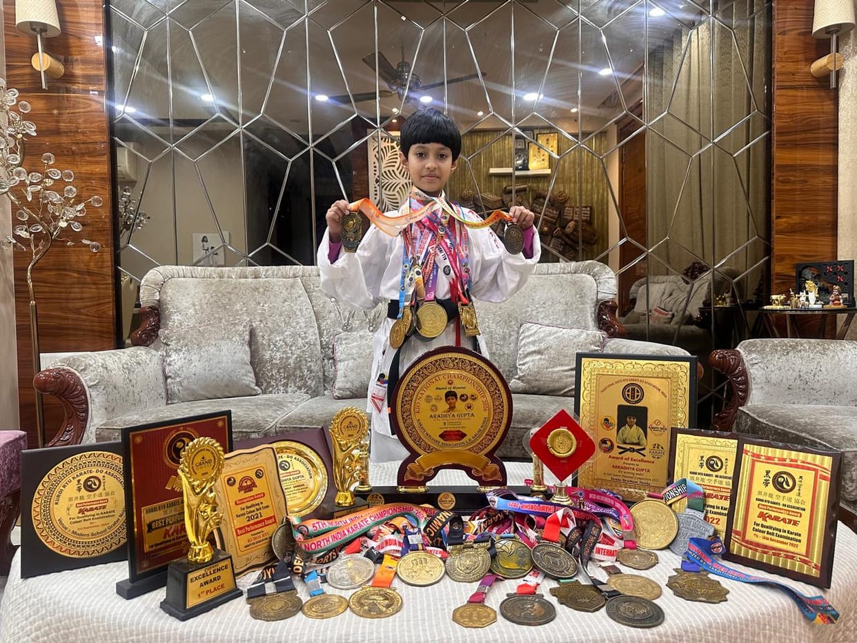 Rising Athlete: Aradhya Gupta aims to fly the Tricolour high on the global stage.