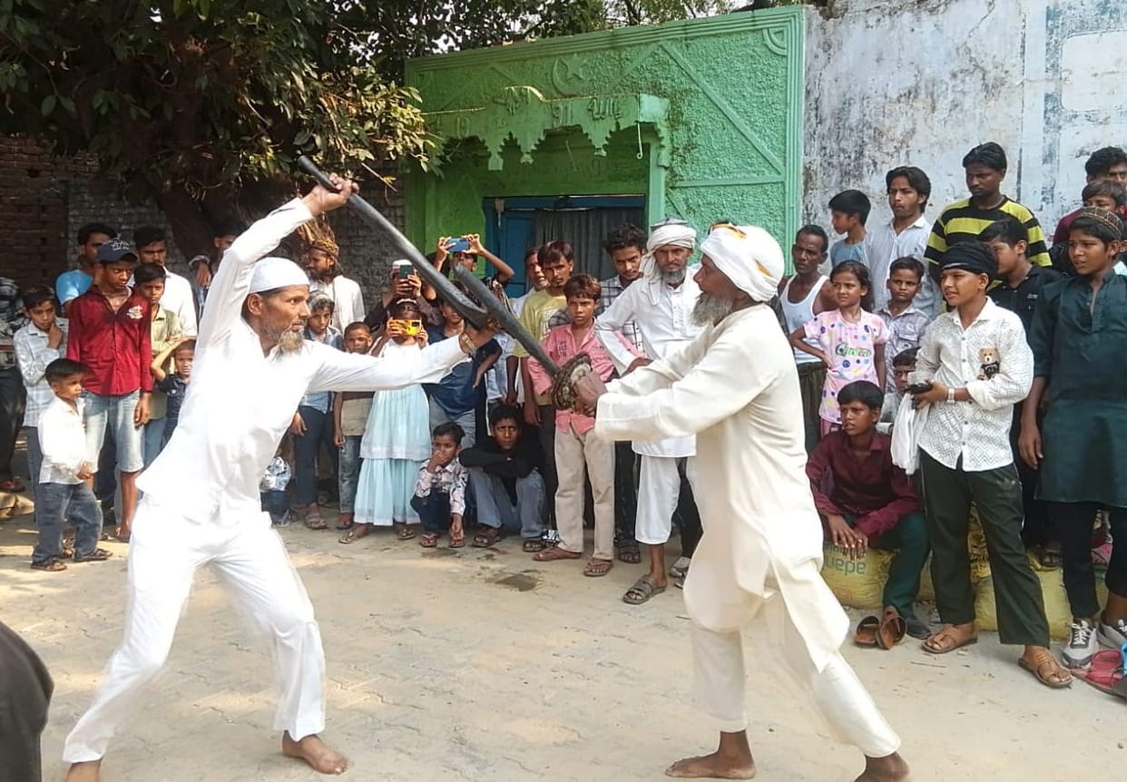 Traditional 'Pyala' procession taken out in Behta Dambar Nagar.