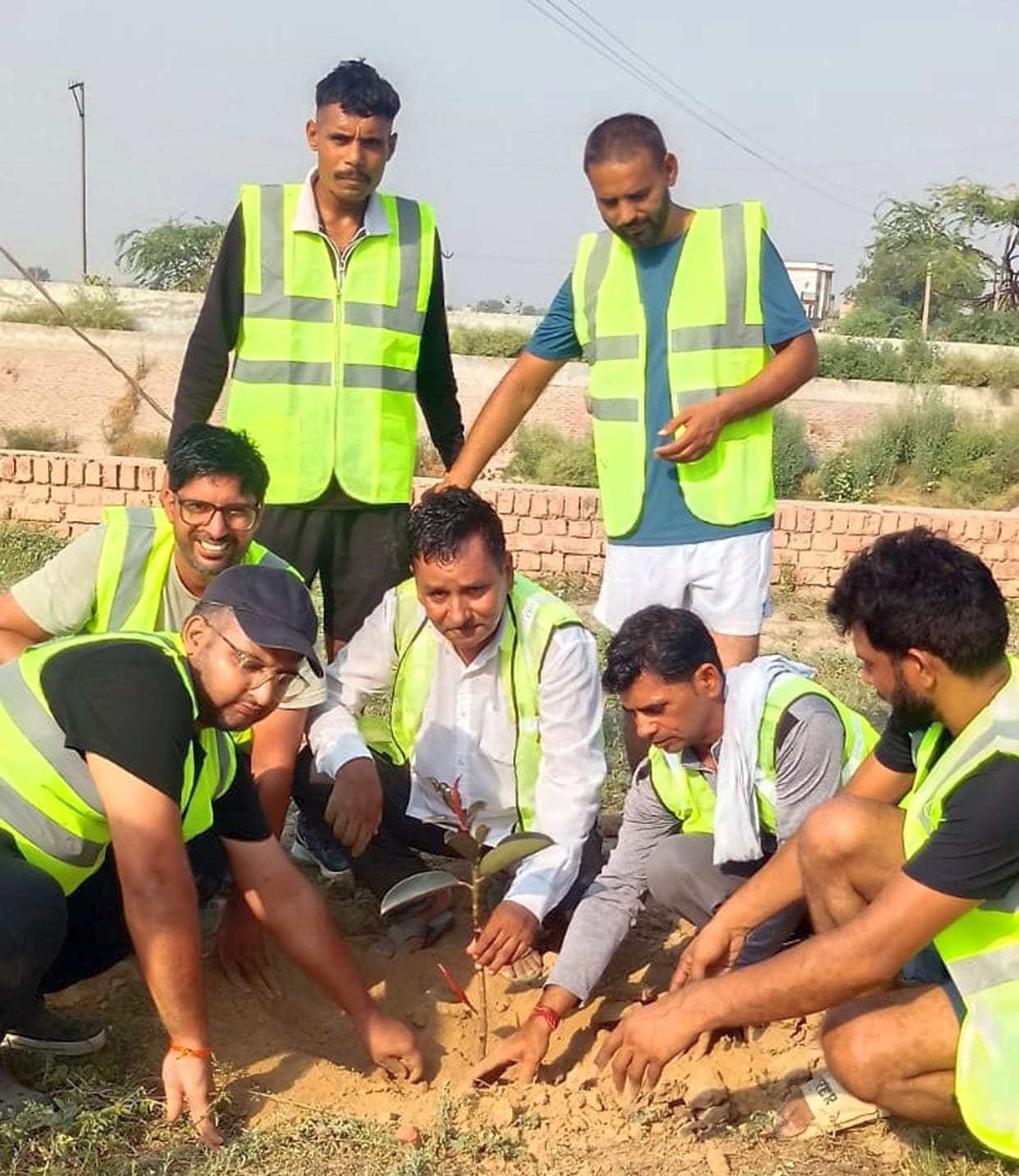 50 shady trees planted in Jalghar under the campaign