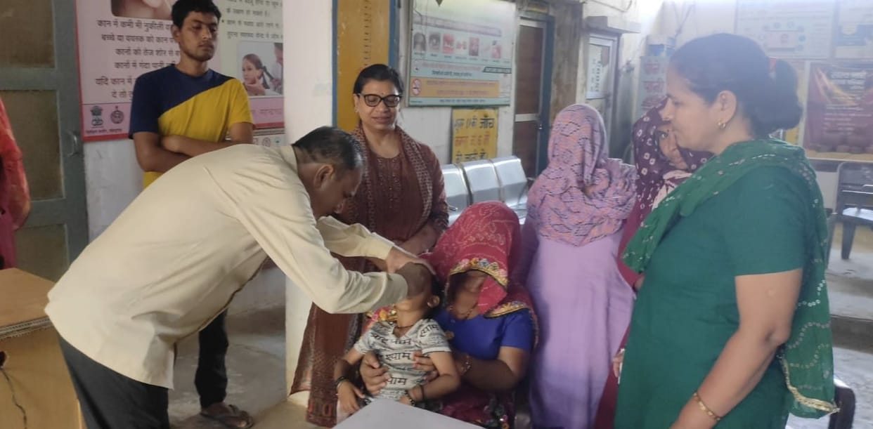 Two drops of the polio vaccine will reach every child; campaign launched in Dochana.