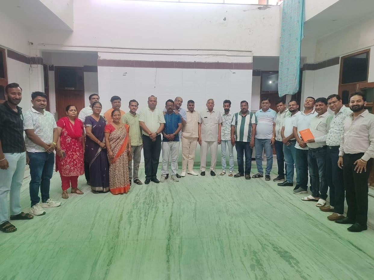 Agarwal Vaishya Samaj holds discussion on the organizational dialogue program.