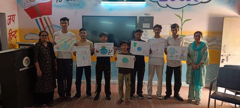 Pledged to give up single-use plastic and conveyed a message of environmental conservation