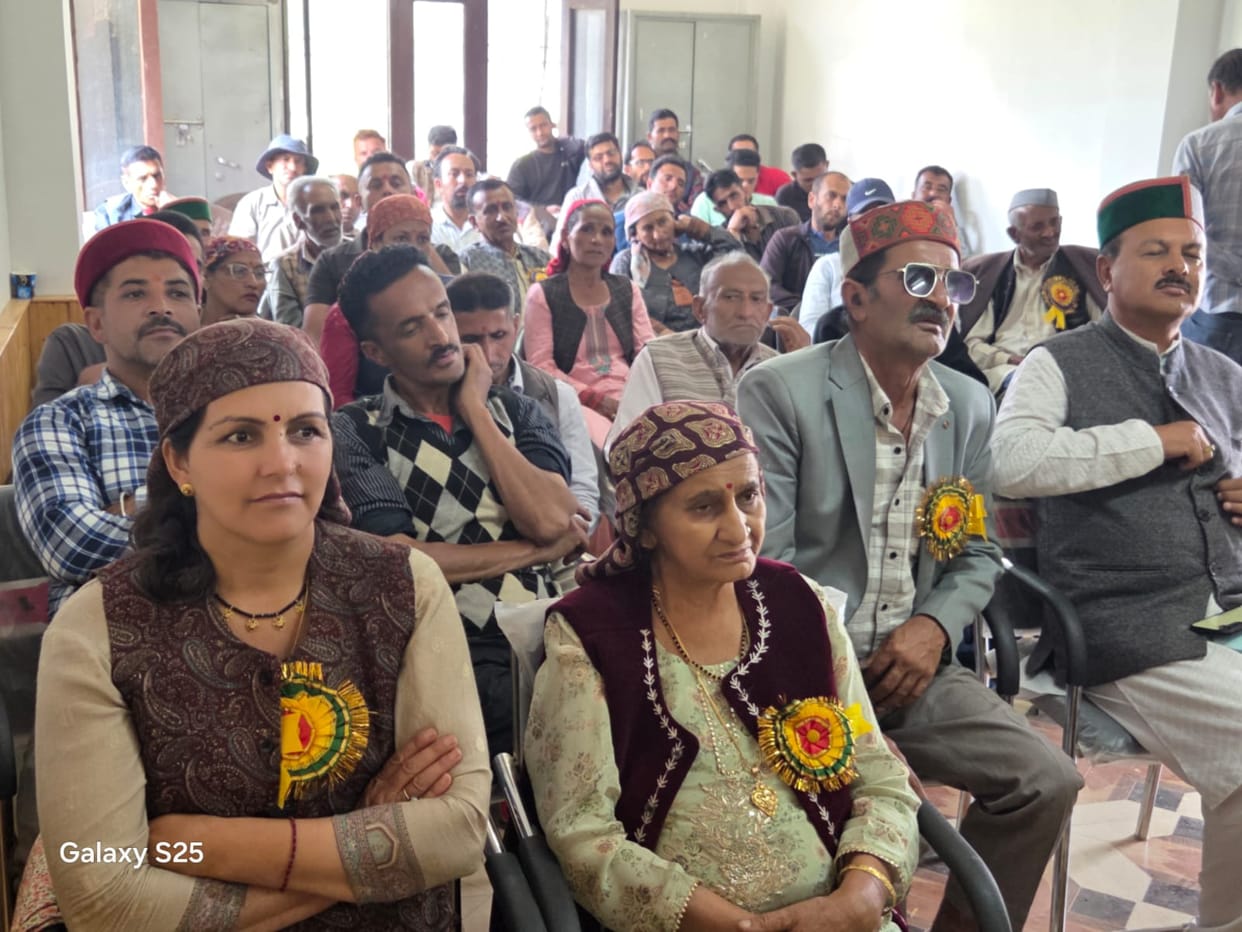 Blueprint for development works prepared at the Jhina Panchayat meeting