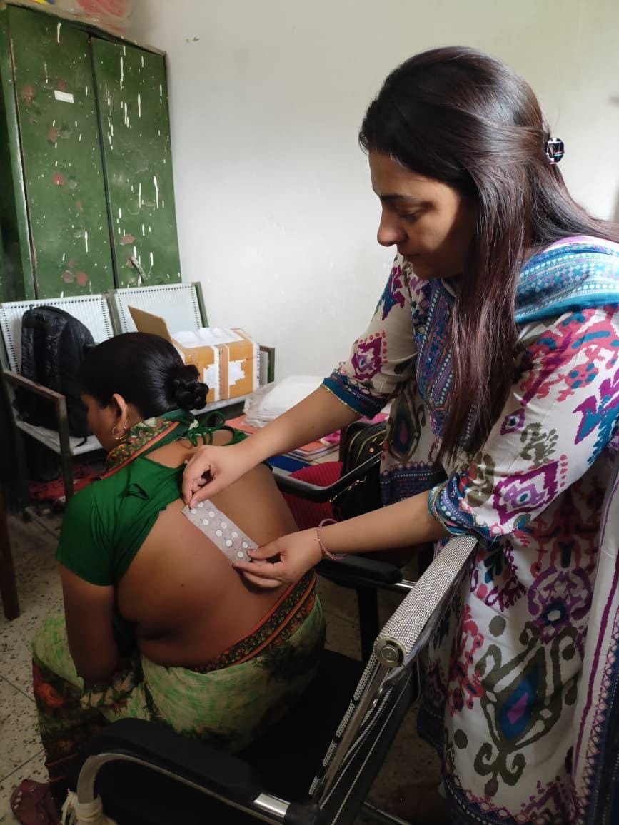 People troubled by heat-induced rashes and acne.