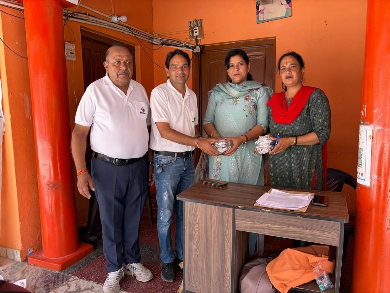 rotary distributed food packed