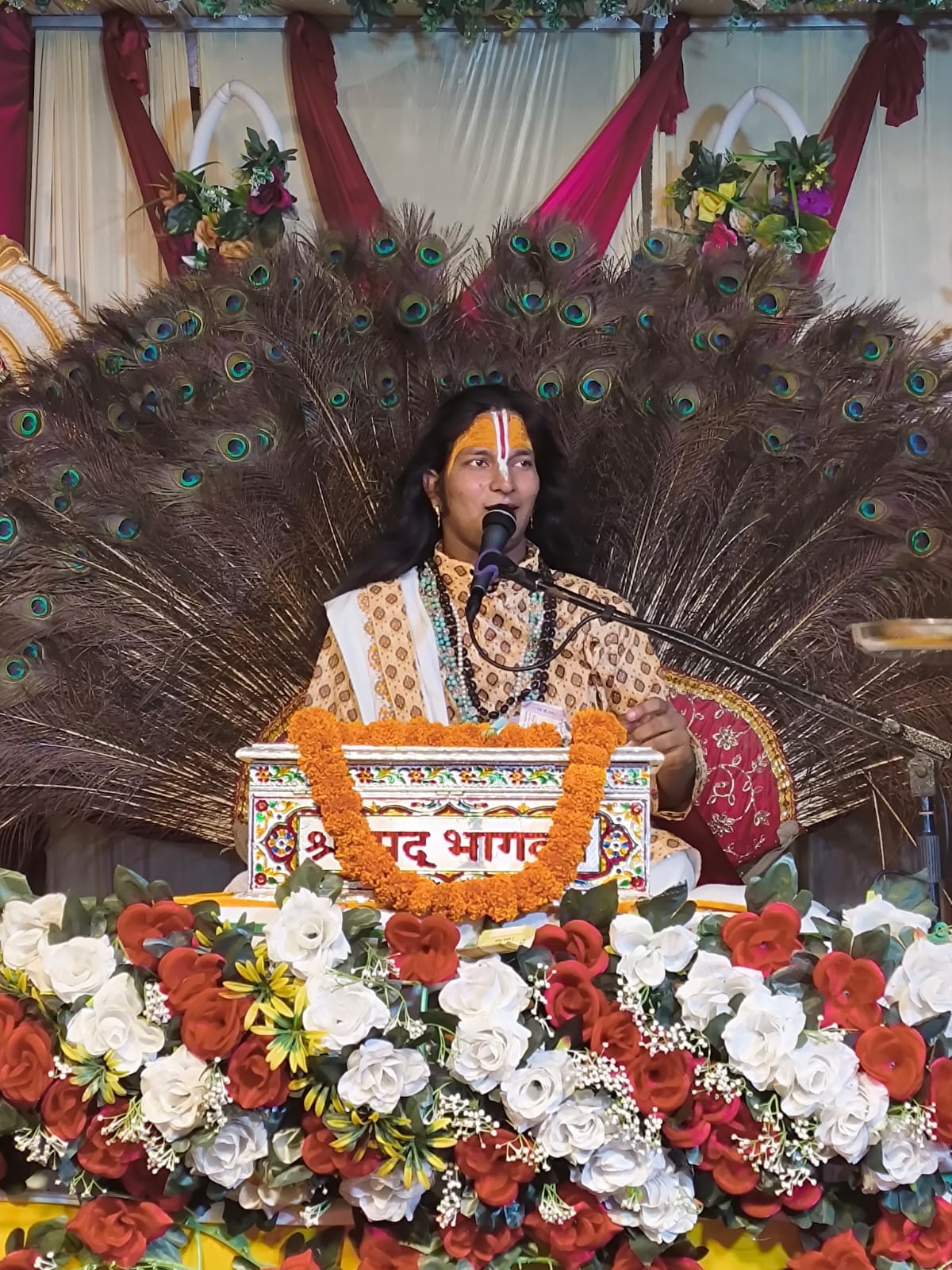 The divine pastimes of Sri Krishna conveyed the message of the end of unrighteousness and the essence of selfless devotion.