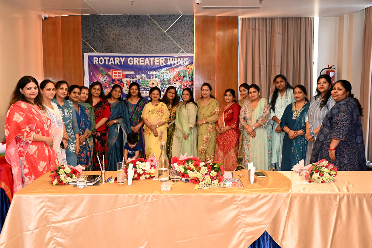 Neeta Mittal becomes President of Rotary Greater Wing; Poonam Khatri, Secretary