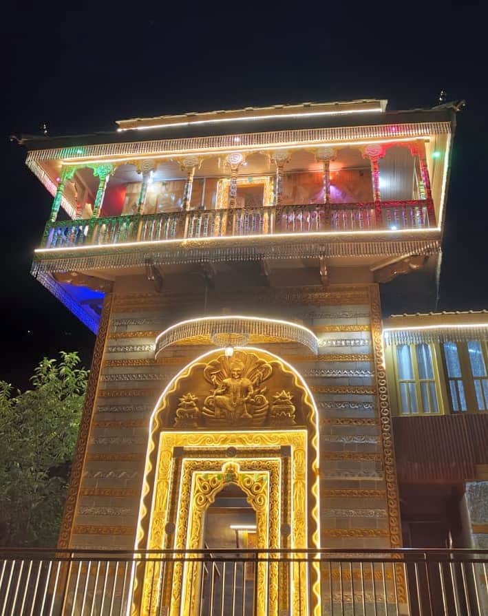 Consecration of the Dev Sahunag temple in Manhara.