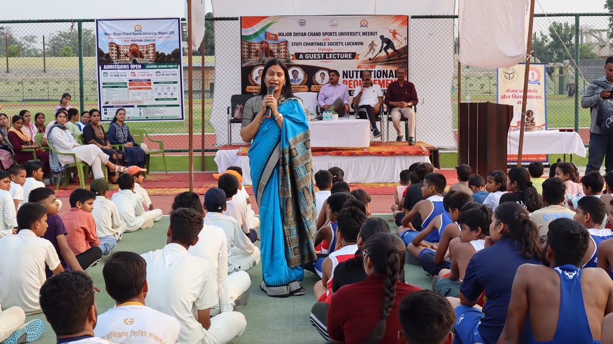 खिलाड़ियों के बेहतर प्रदर्शन के लिए संतुलित पोषण जरूरी : डॉ. निरुपमा सिंह