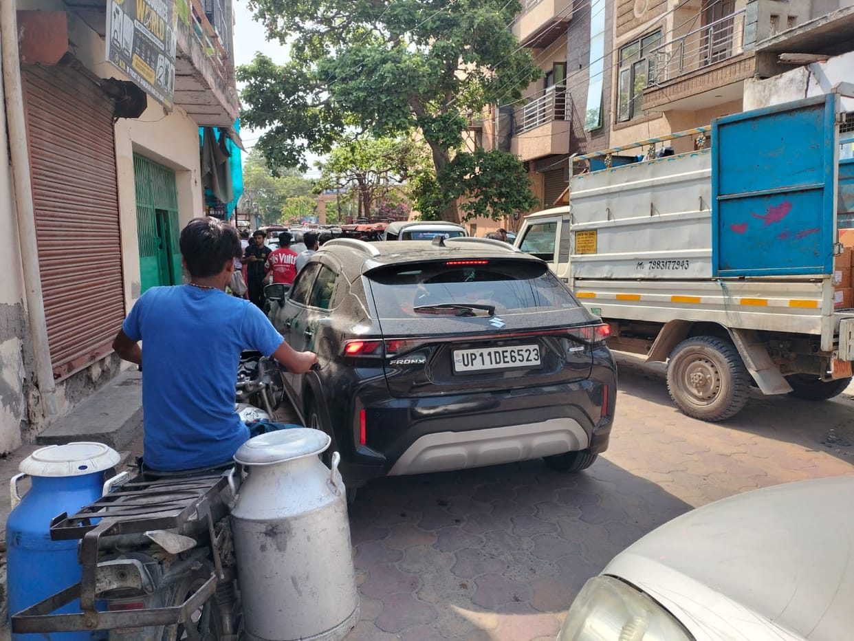 Residents are troubled by the entry of outside vehicles.