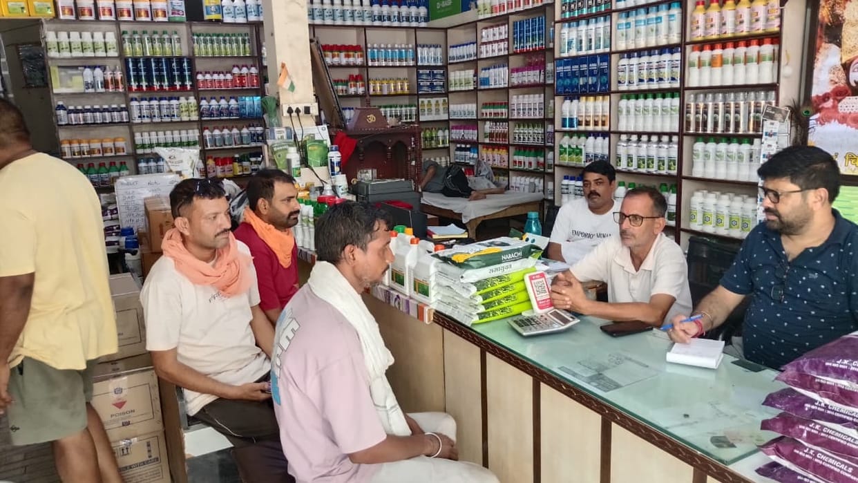 Demand for pesticides rises with paddy transplantation
