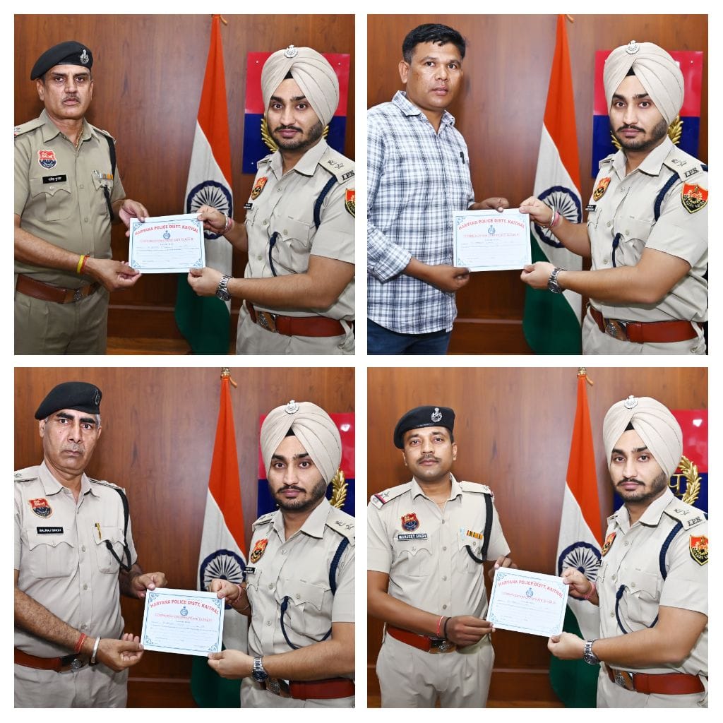 The SP honored the Anti-Narcotics team with a letter of appreciation.