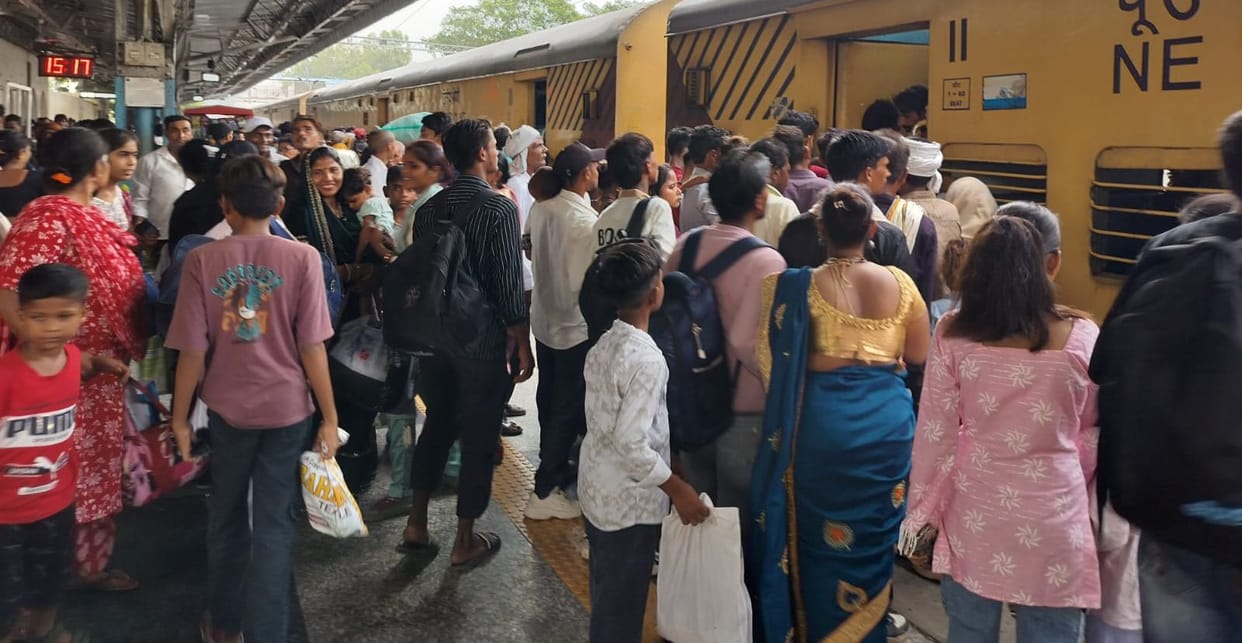 Trains packed during summer; delays add to passengers' woes.