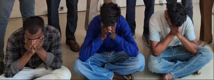 Rs 2.50 crore swindled by luring victims with promises of huge profits in the stock market.
