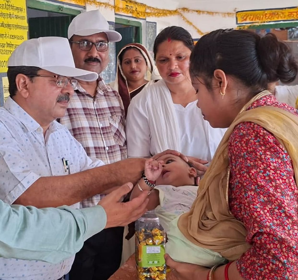 Administered the 'two drops of life' to over two lakh children.
