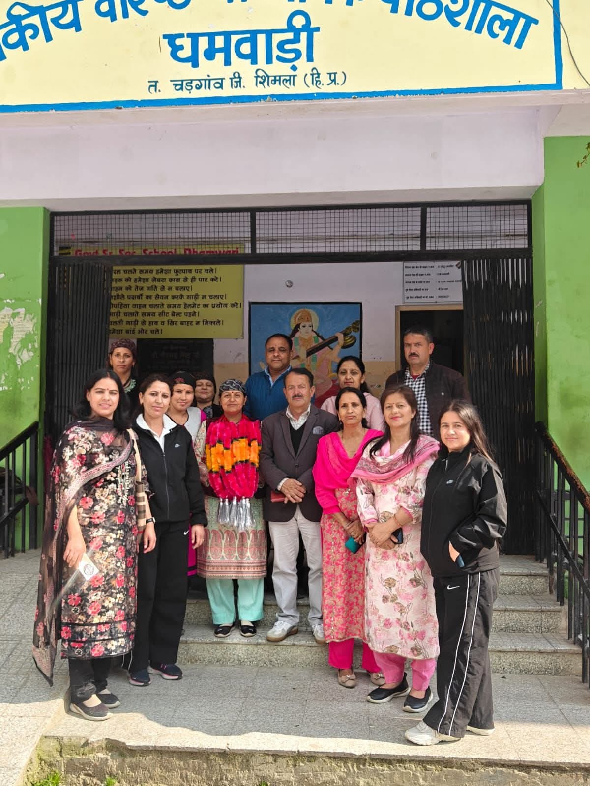 Kulvanta Dhami becomes SMC Chairperson of Dhamwari School