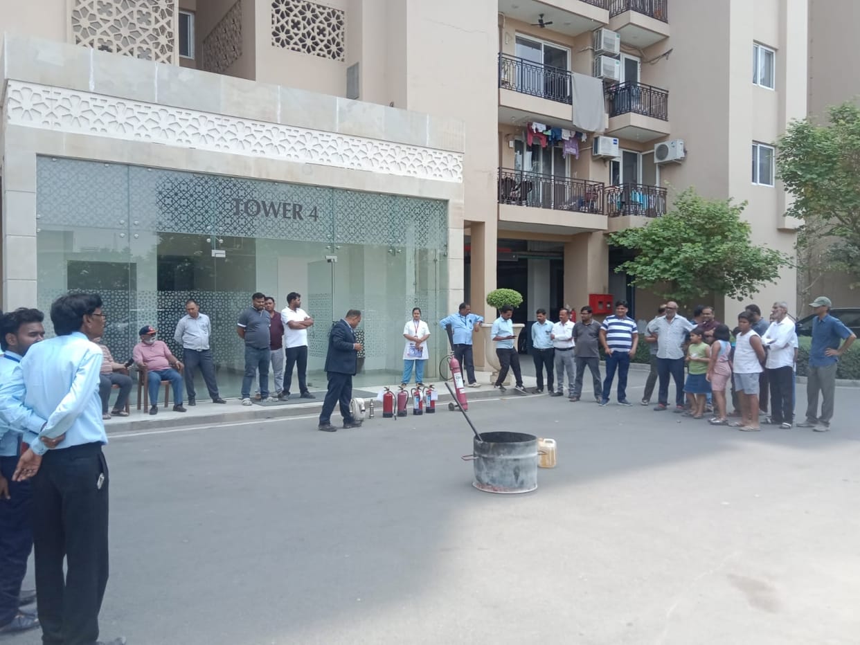 Provided training on fire safety.