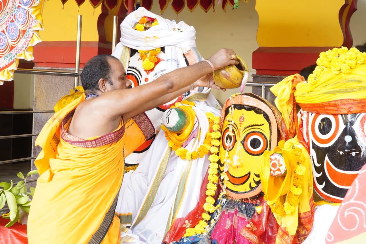 Bastar Goncha Grand Festival commenced with rituals of Devasnan and Chandan Yatra Puja