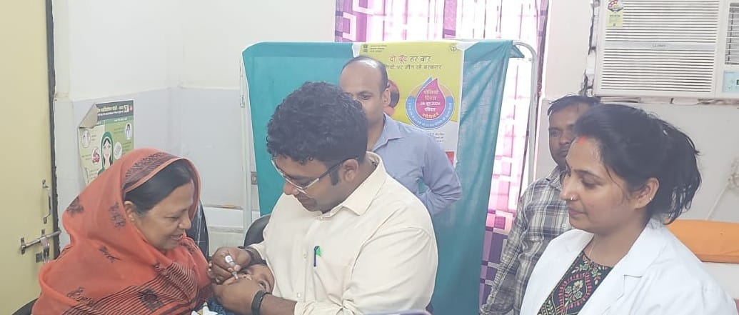 Anti-polio dose