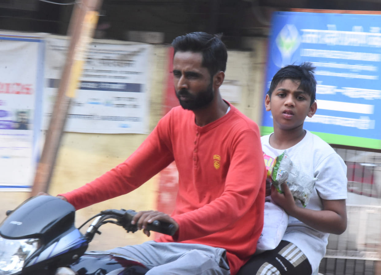 Rain brought relief at night, while humidity caused discomfort during the day.