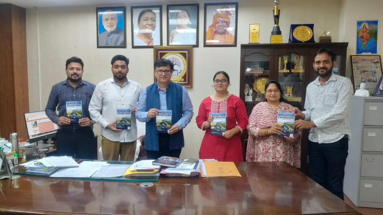 Language University teachers authored a book on irrigation engineering.