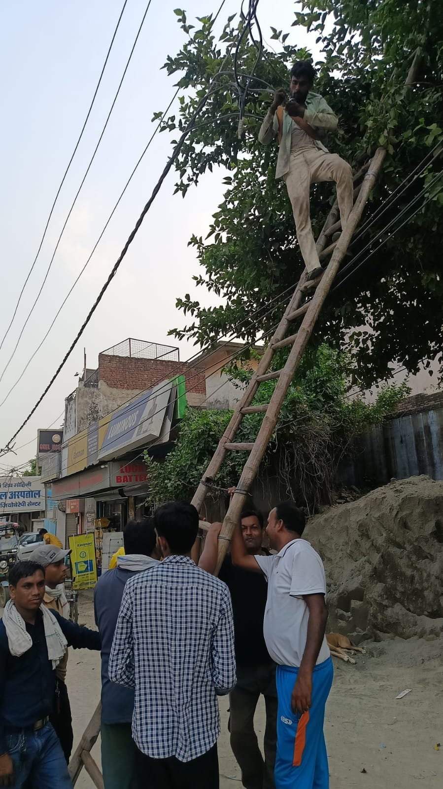 Faults strike amidst scorching heat; power cuts leave people in distress.