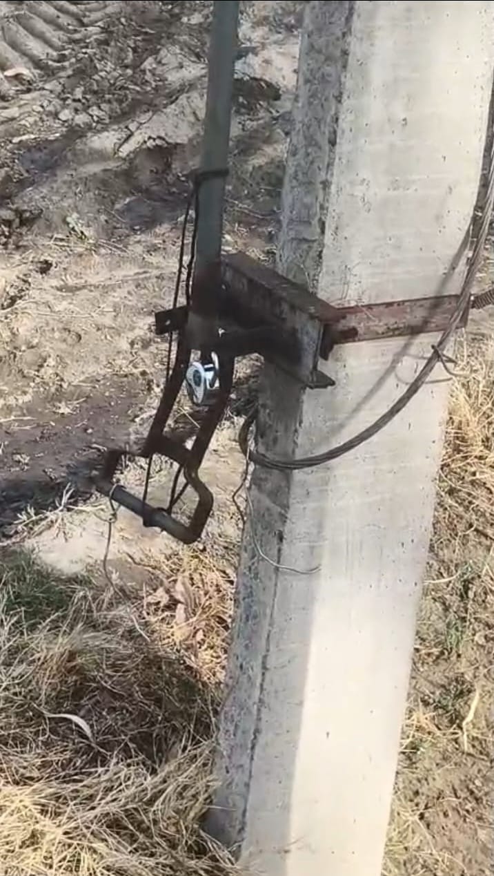 Villagers are angry over allegations that the power supply switch was turned off and the box locked.