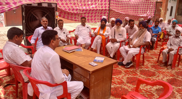 farmers protest