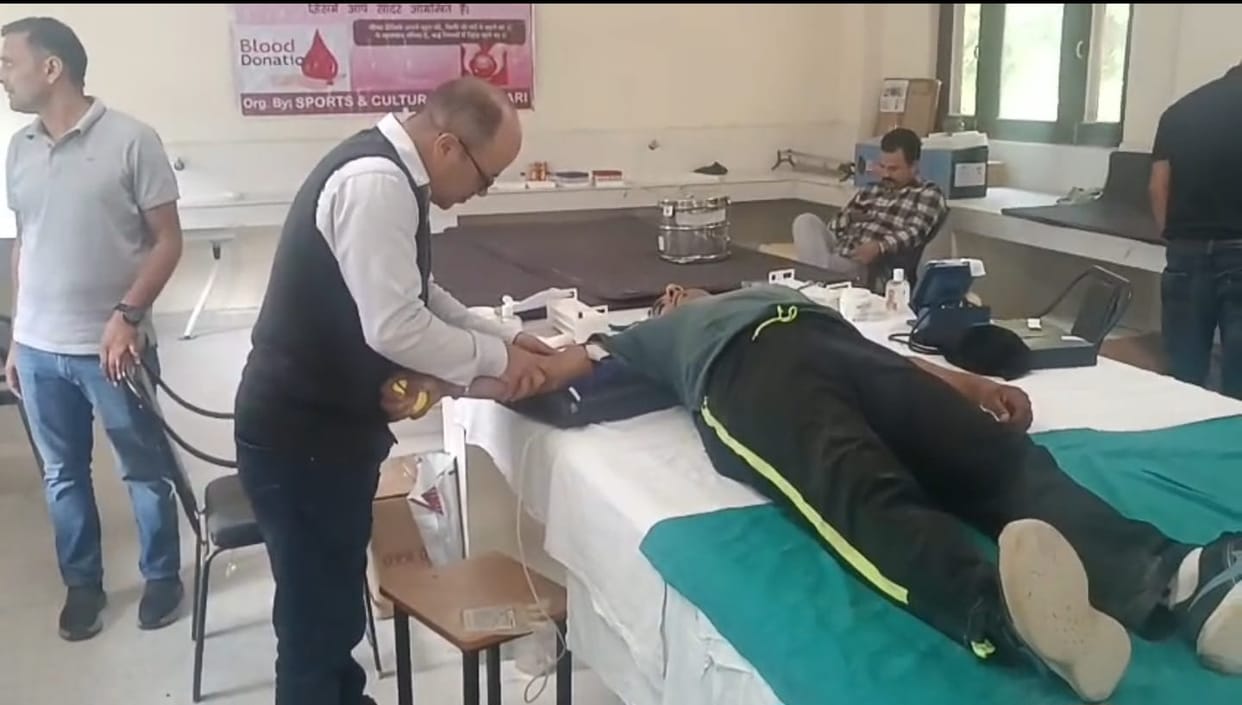Kyari Sports and Cultural Club organized a camp