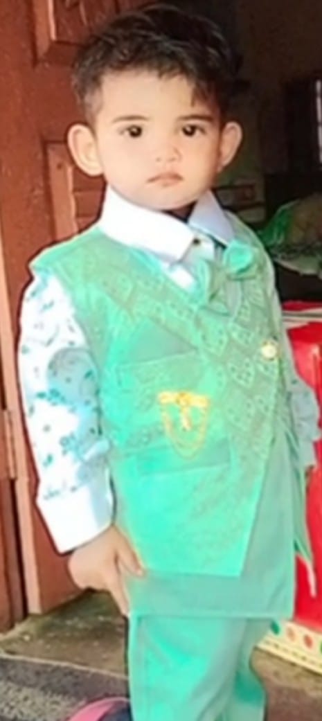 Innocent child injured in road accident succumbs to injuries.