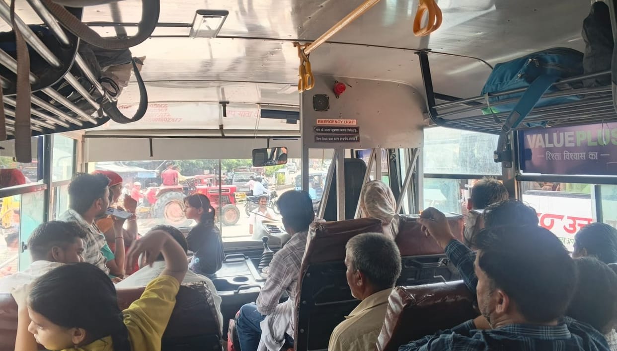 Preaching to others while facing embarrassment oneself: Kasganj Roadways exposed before the campaign.