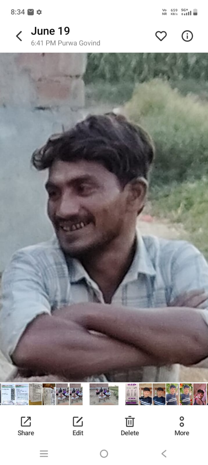 Youth heading to Rajasthan dies after being hit by a vehicle.