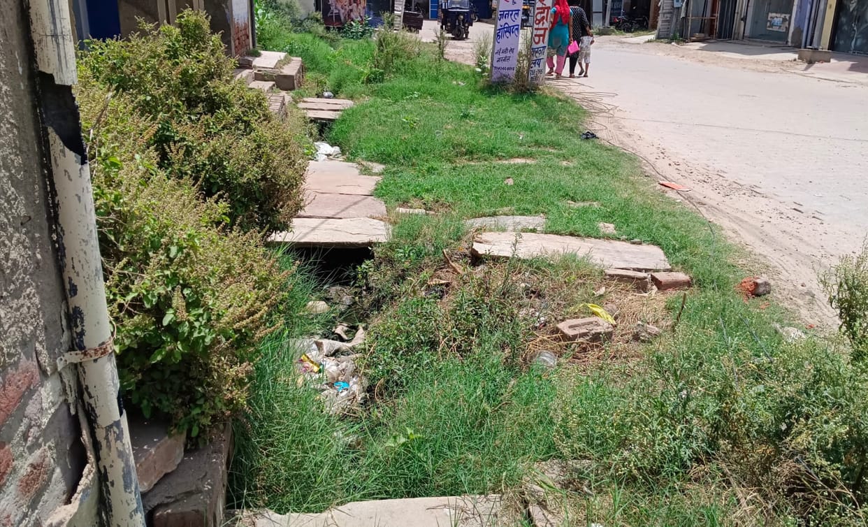 Drain cleaning incomplete ahead of monsoon; gap between administrative claims and ground reality.