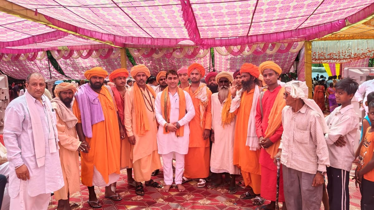 Sonipat News: श्रीश्री 1008 रूढे नाथ बाबा की जयंती पर लगा भंडारा