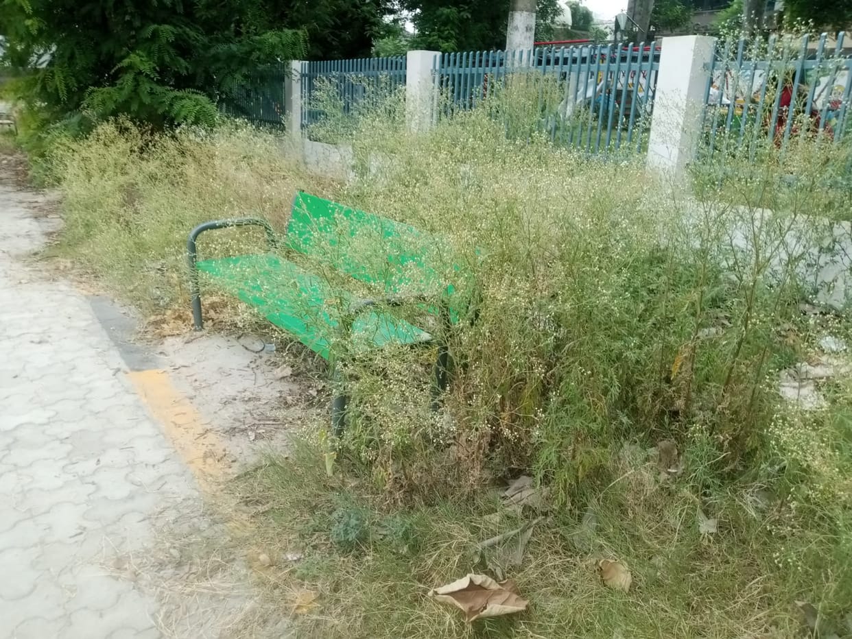 The sports complex has fallen into disrepair due to its failure to be inaugurated