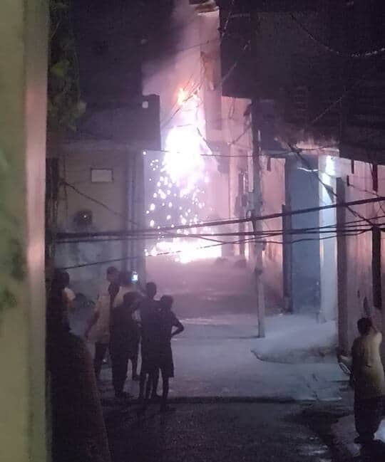 Live wires, echoing blasts, and people left helpless for eight hours