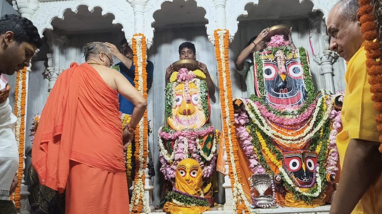 Lord Jagannath Falls Ill