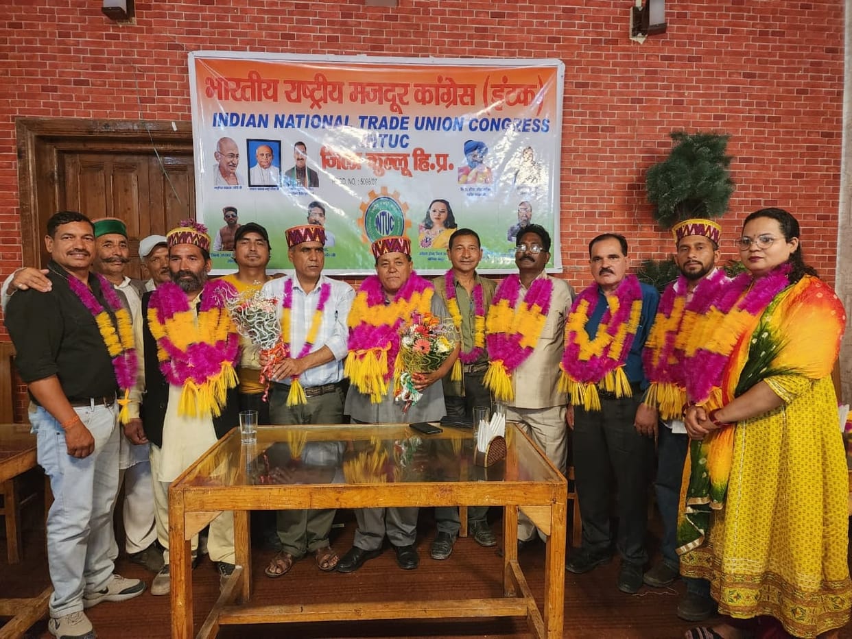 Lal Chand appointed District President of Youth INTUC.